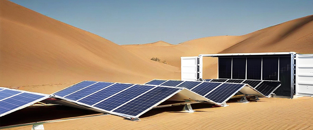 सौर्य उर्जा कन्टेनर