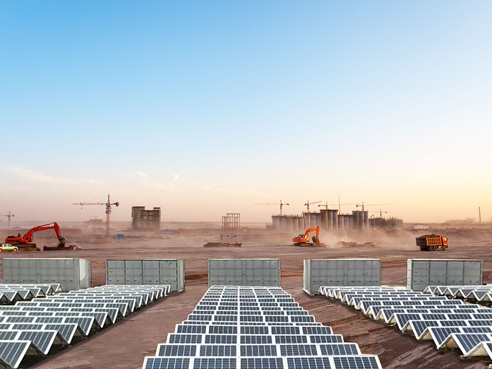 Solar Power Containers for पूर्वाधार