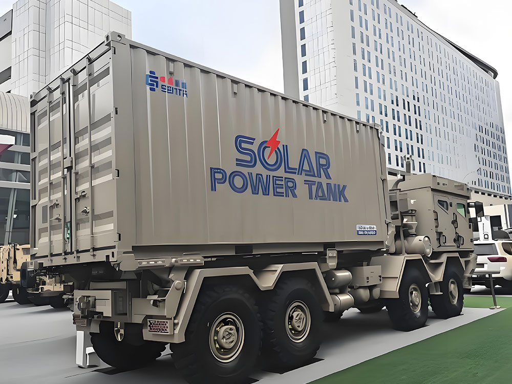 Solar Power Containers for सैन्य मामिला