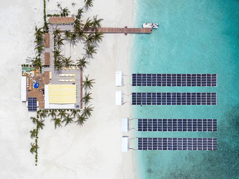 सौर्य PV कन्टेनर (फ्लोट प्रकार)